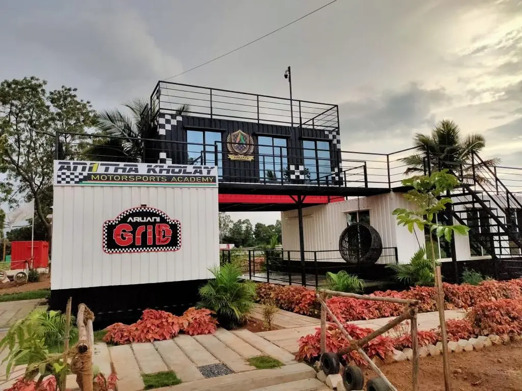 Portable cabin labour colony setup for construction projects